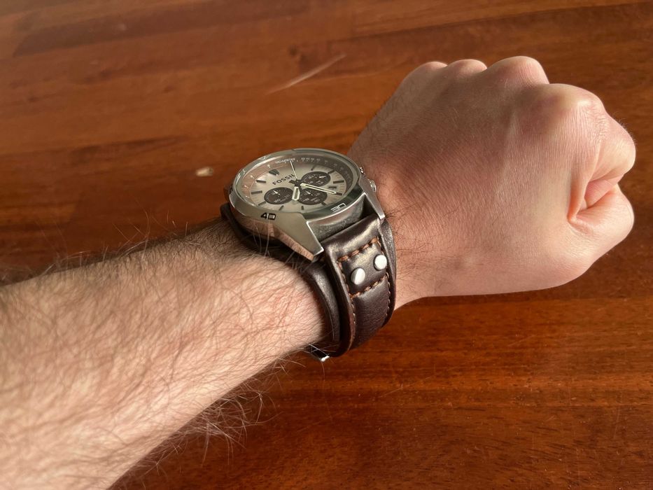 Relógio Fossil Coachman Chronograph (Cabedal)