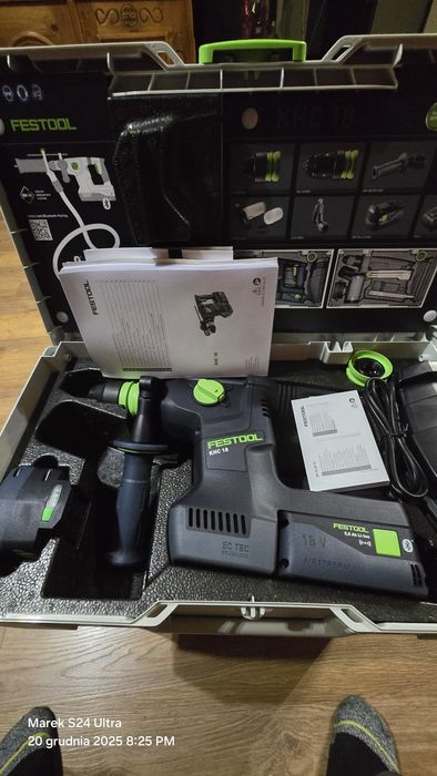 Młotowiertarka Festool KHC 18 5,0 EBI PLUS