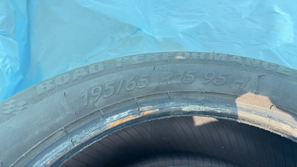 Opony letnie Kormoran Road Performance dot 4724 jak nowe 195 65 15