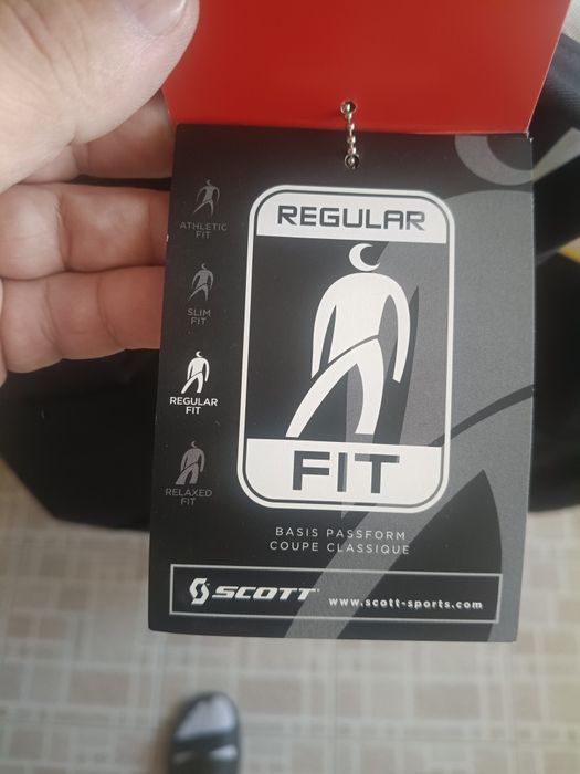 Koszulka techniczna rowerowa,serwisowa Scott Short ZIP caviar/Black xx