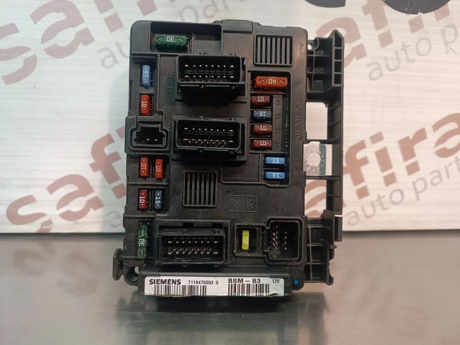CAIXA DE FUSIVEIS BSM B3 PEUGEOT 206 / 307 / CITROEN XSARA PICASSO C2