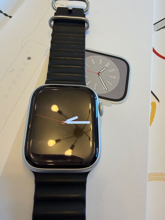 Apple Watch Series 8 • Stan idealny • 88% • + markowe paski • Jak nowy