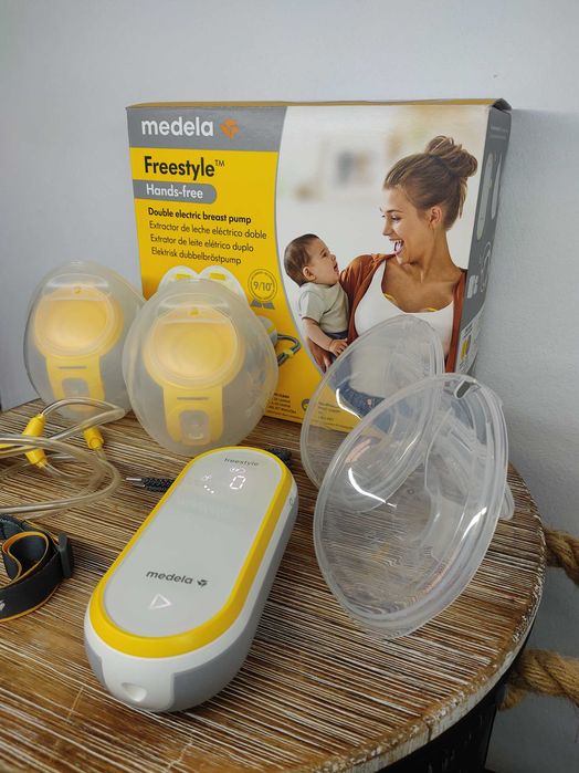 Bomba Extratora Elétrica Medela Freestyle Hands-Free Dupla