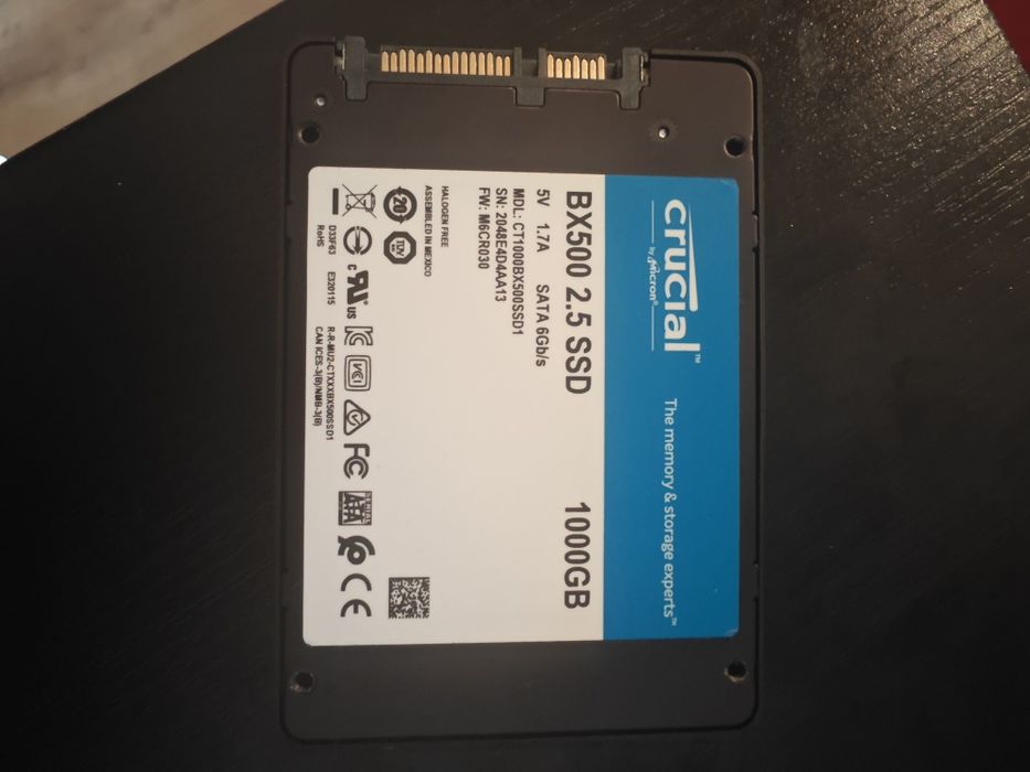 Dysk twardy ssd Crucial BX500 1TB