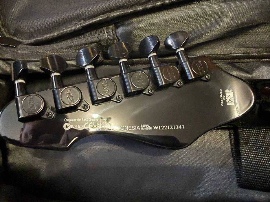 Електрогітара LTD TE-200 Black. Чохол у комплекті