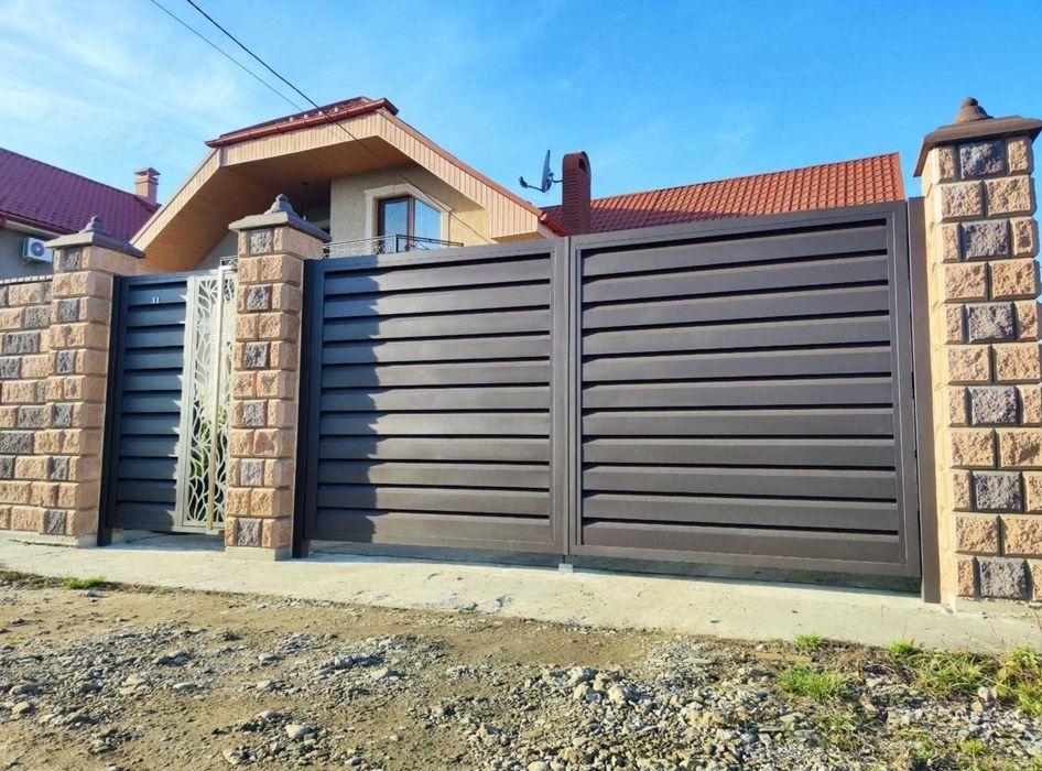 Ворота відкатні, каркас, рама для воріт T1000, гарантія на откатные