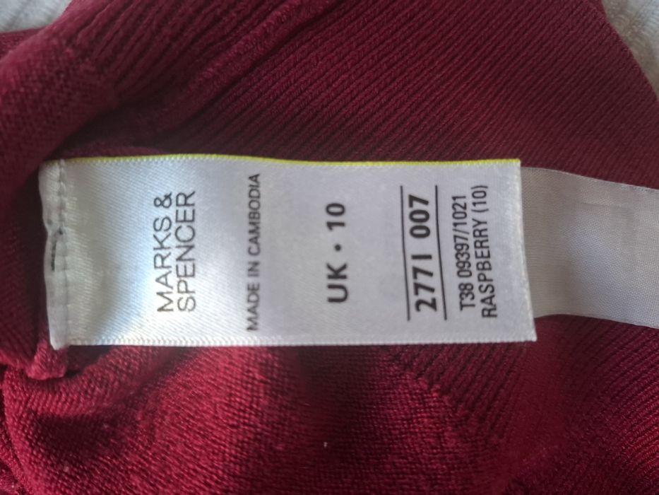 Sweter r. 38 Marks&Spencer Fuksja