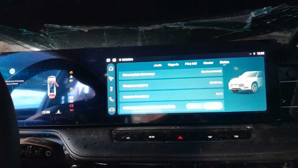 MG HS II 24-25r Wyświetlacz Zegary Ekran Europa Orginał