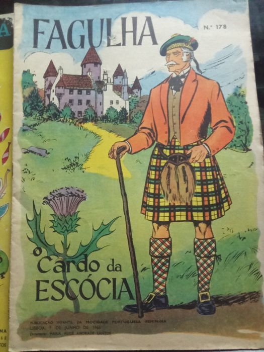 3 revistas Fagulha. Mocidade Portuguesa Feminina