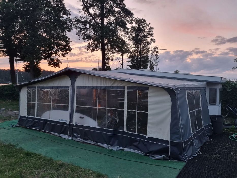 Hobby Landhaus 750  Przyczepa kempingowa hobby landhaus 750 domek na mazurach sprzedam