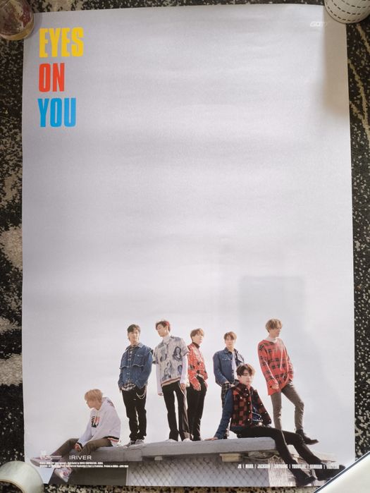 офіційні плакати GOT7 та Monsta X