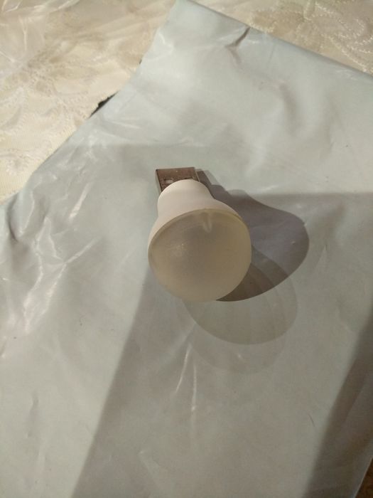 USB LED Світильник Лампа-Ліхтарик та Нічник для Павер Банку