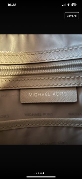 Torebka torba Michael Kors czerwona