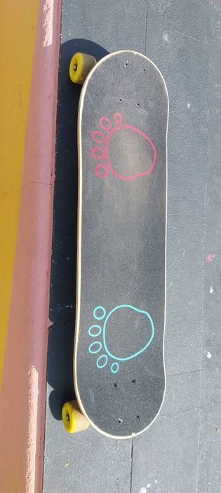 Skate criança com proteções