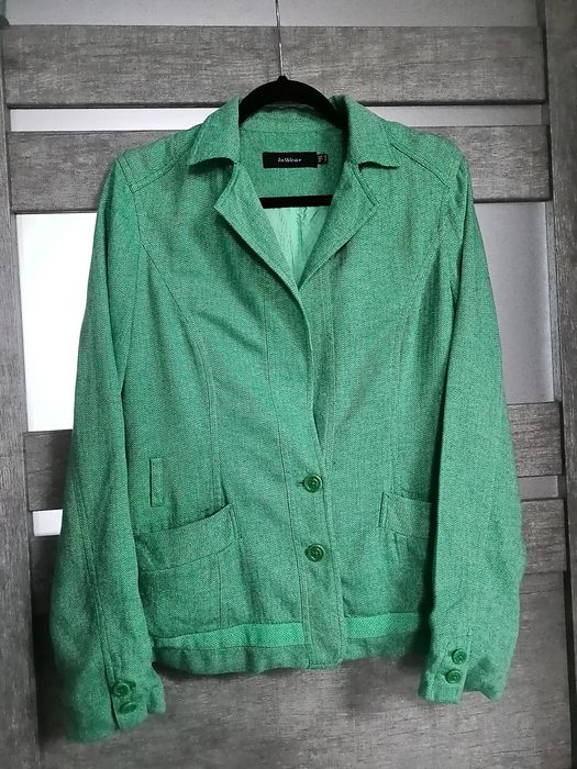 InWear Marynarka żakiet Len Boho scandi slow lniana okazja