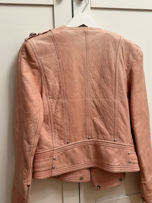 Balmain Paris шкіряна косуха, 100% lambskin