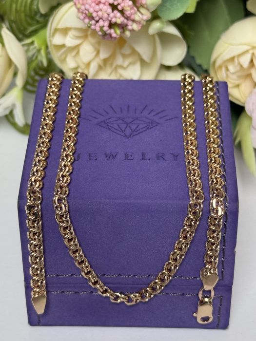 Золотая цепочка 55см