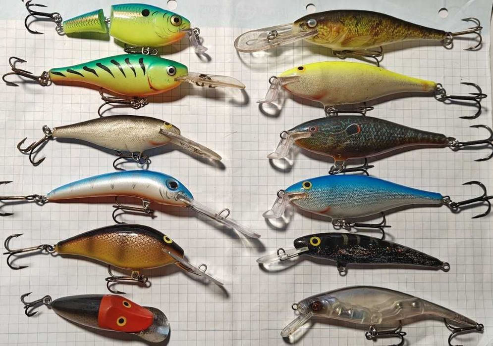 P. Zestaw Westin, Rapala ShadRap, Rapala Deep Runner i inne