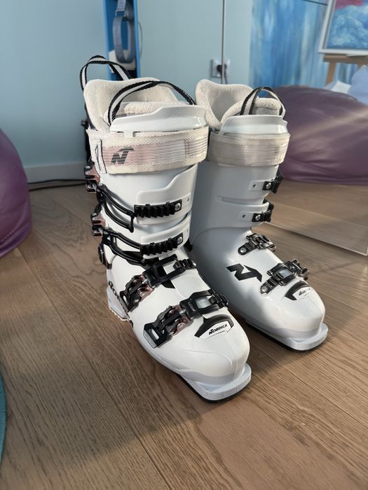 Buty narciarskie damskie Nordica Pro Machine 105 W GW white/black/pink