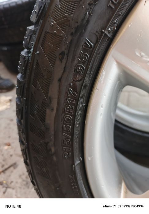 Felgi aluminiowe zimowe Audi VW Skoda 5x112 Bridgestone 215/50/17