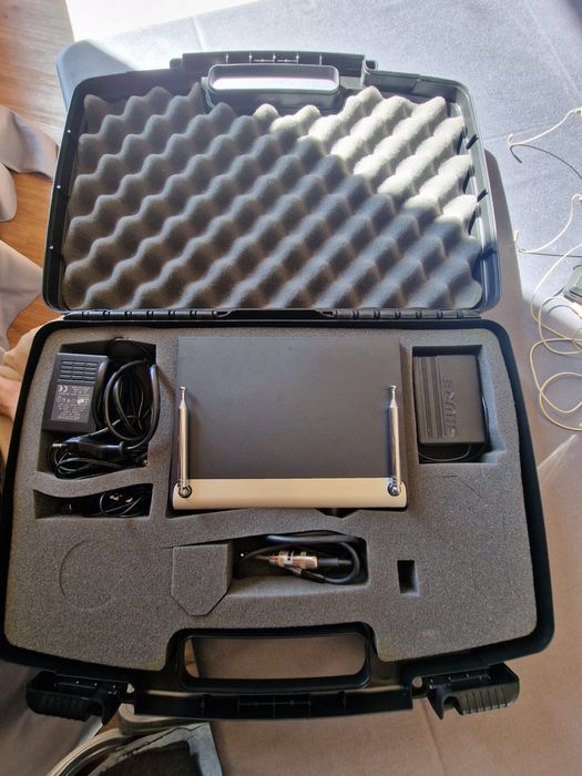 Sistema micro sem fios shure com lapela jst64169673073411123