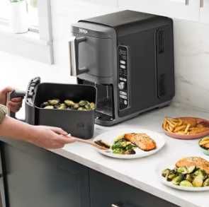 Ninja Double Stack XL Pionowa Frytkownica Beztłuszczowa 9,5 l