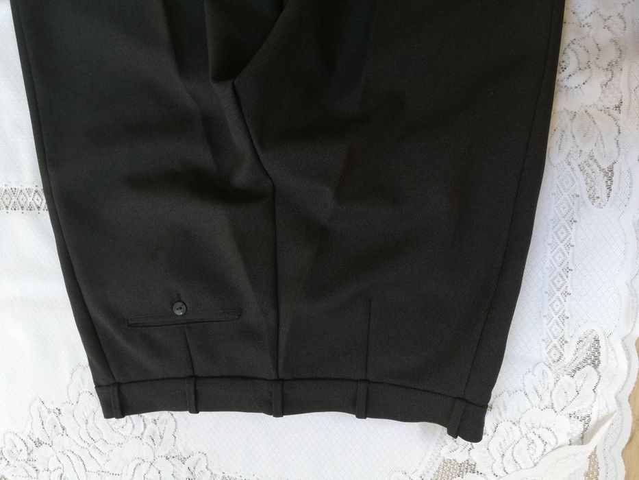 Spodnie męskie garniturowe XL