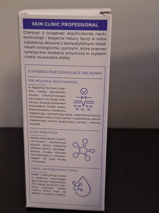 Skin Clinic niacynamid 10% serum nowe