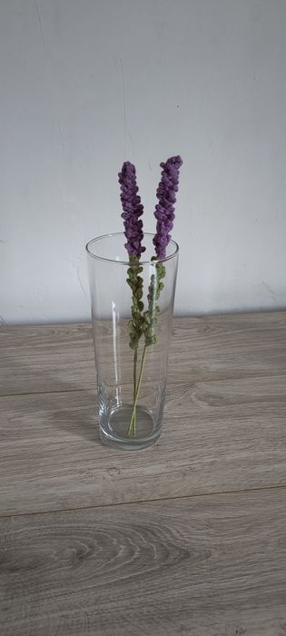 Lawenda na szydełku 1 szt. 14 zł