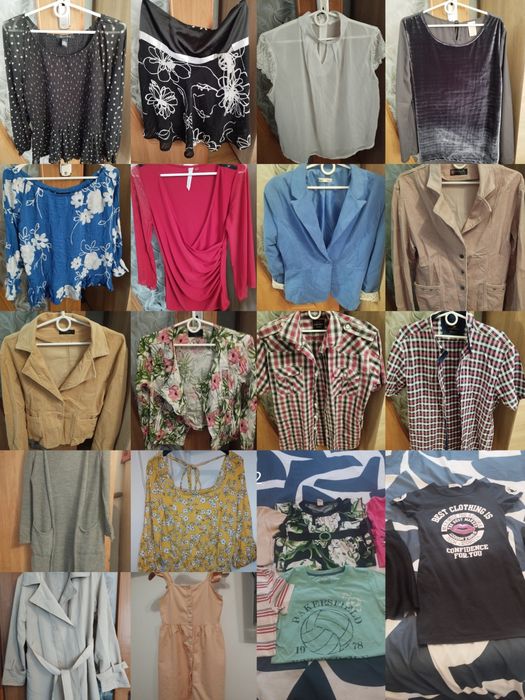Ubrania mix S M L XL