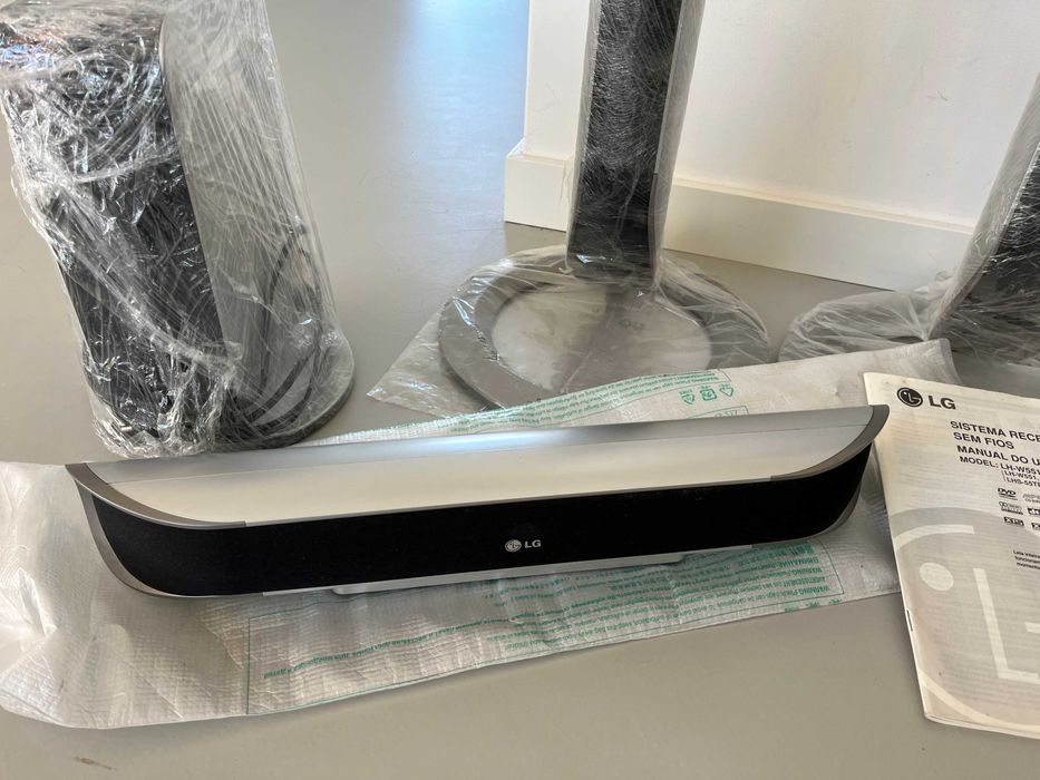 Dvd e dolby surround marca LG -Novo