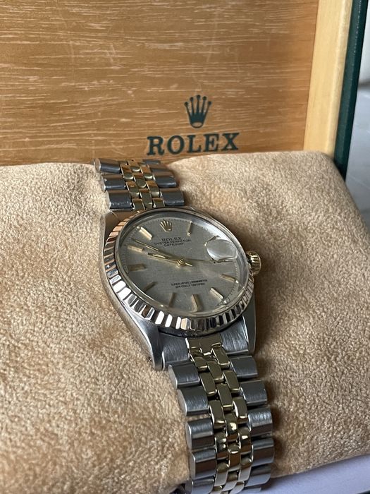 Rolex Datejust 36mm Aço e Ouro 1603