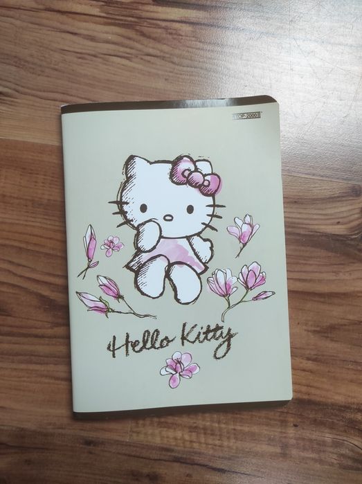 Zeszyt w kratkę 96 kartek hello kitty