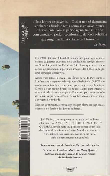 Os Últimos Dias dos Nossos Pais - Joël Dicker