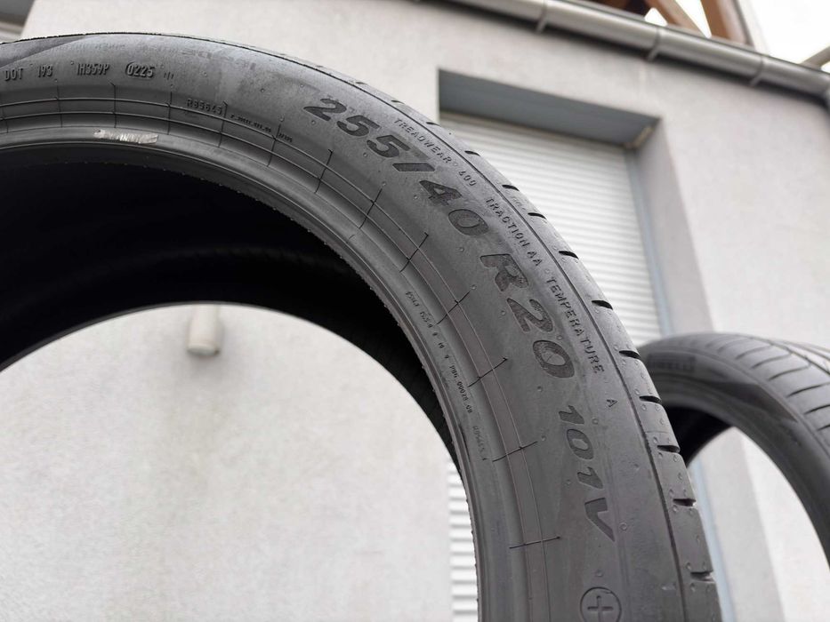 2szt letnie 255/40R20 Pirelli 6mm 2025r świetny stan! L770 gwarancja
