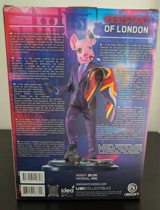 Figura do jogo Watch dogs Legion ps4