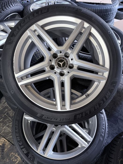 5/112R19 Диски Mercedes S-class W222 R19 + датчики 245/45/19 Michelin
