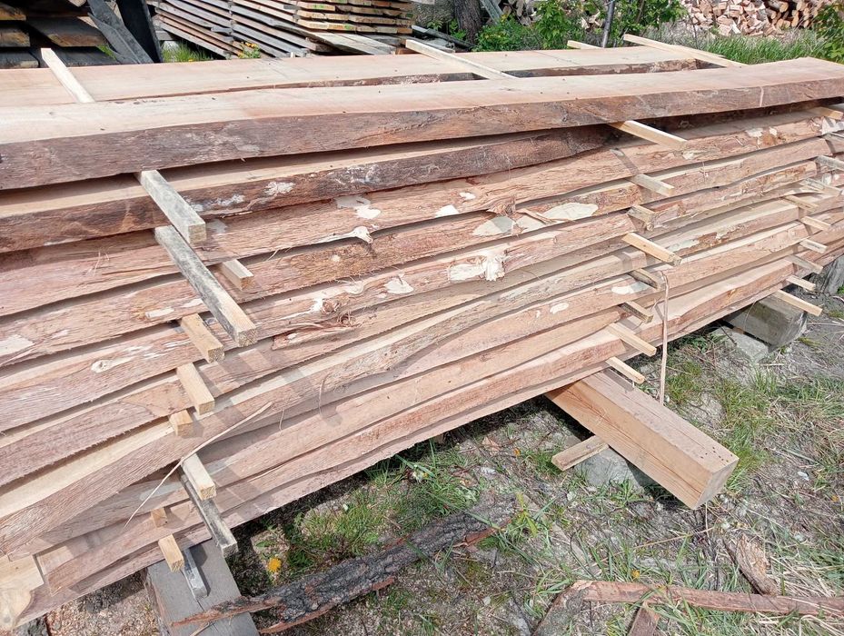 Deski dębowe długie 3-4m długości