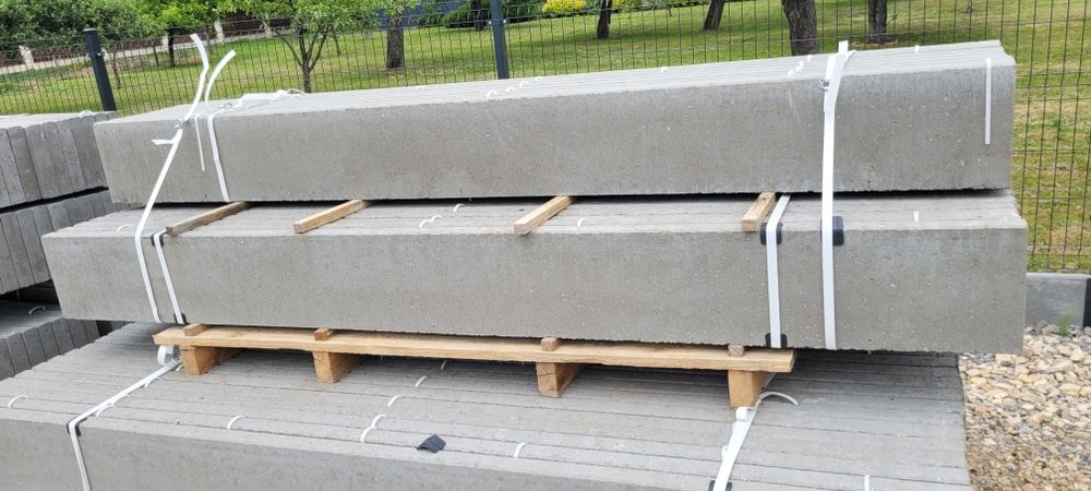 Podmurówki betonowe do ogrodzeń panelowych