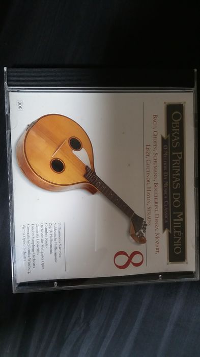 Coleção de CDs de música clássica