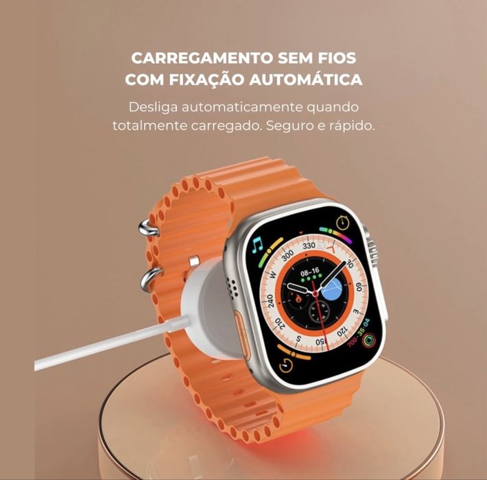 Conjunto Smartwatch Ultra + Fones