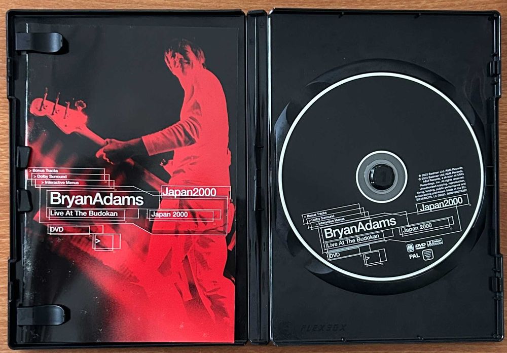 Bryan Adams - Live at the Budokan - Japan 2000 - DVD
