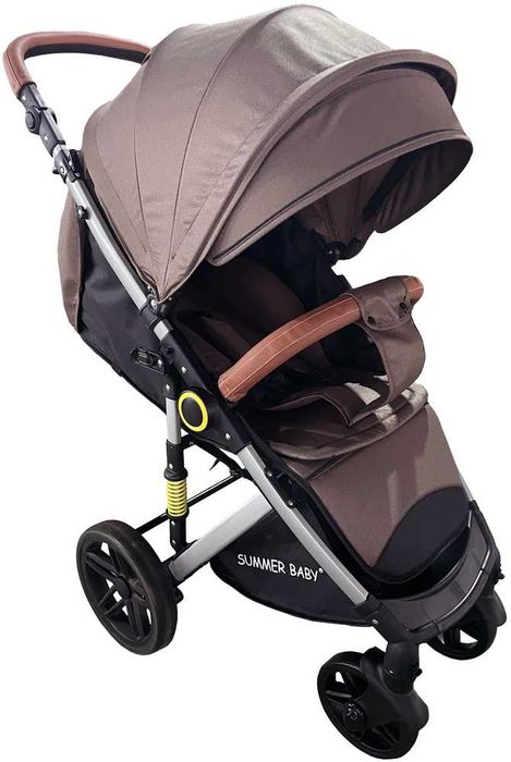 Wózek spacerowy SUMMER BABY model SEMPRE + Ocieplacz + Folia