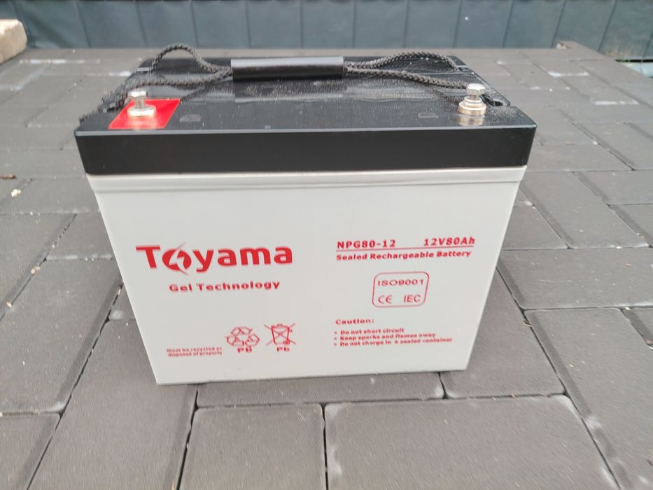 Akumulator Toyama 80ah NPG80-12 12v
