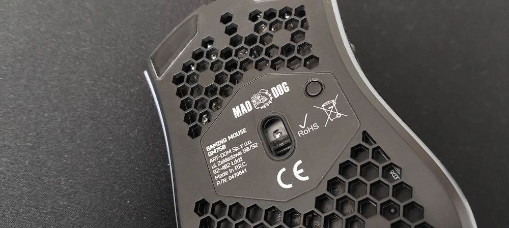 Myszka gamingowa mad dog gm750