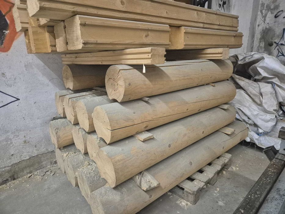 Bale drewniane , drewno (odpad po produkcji)
