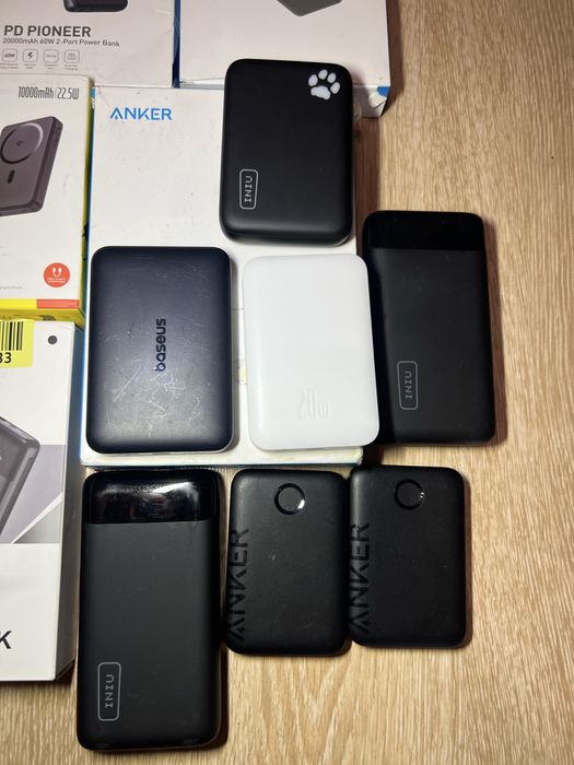 Повербанки Baseus INIU Ugreen PD Pioneer Anker  Power Bank