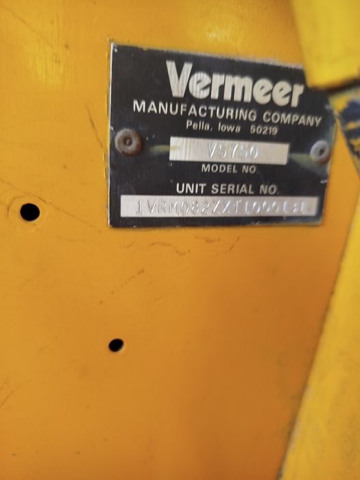 Траншеєкопач, траншейник , бара , Vermeer