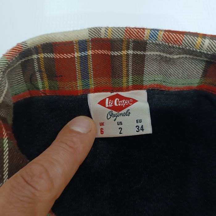 Lee Cooper bluza  roz,34/6/2/XS bluza kamizelka krata okazyjna