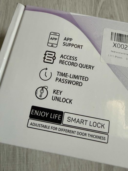 Smart cylinder lock zamek elektroniczny odcisk palca nfc klawiatura tuya